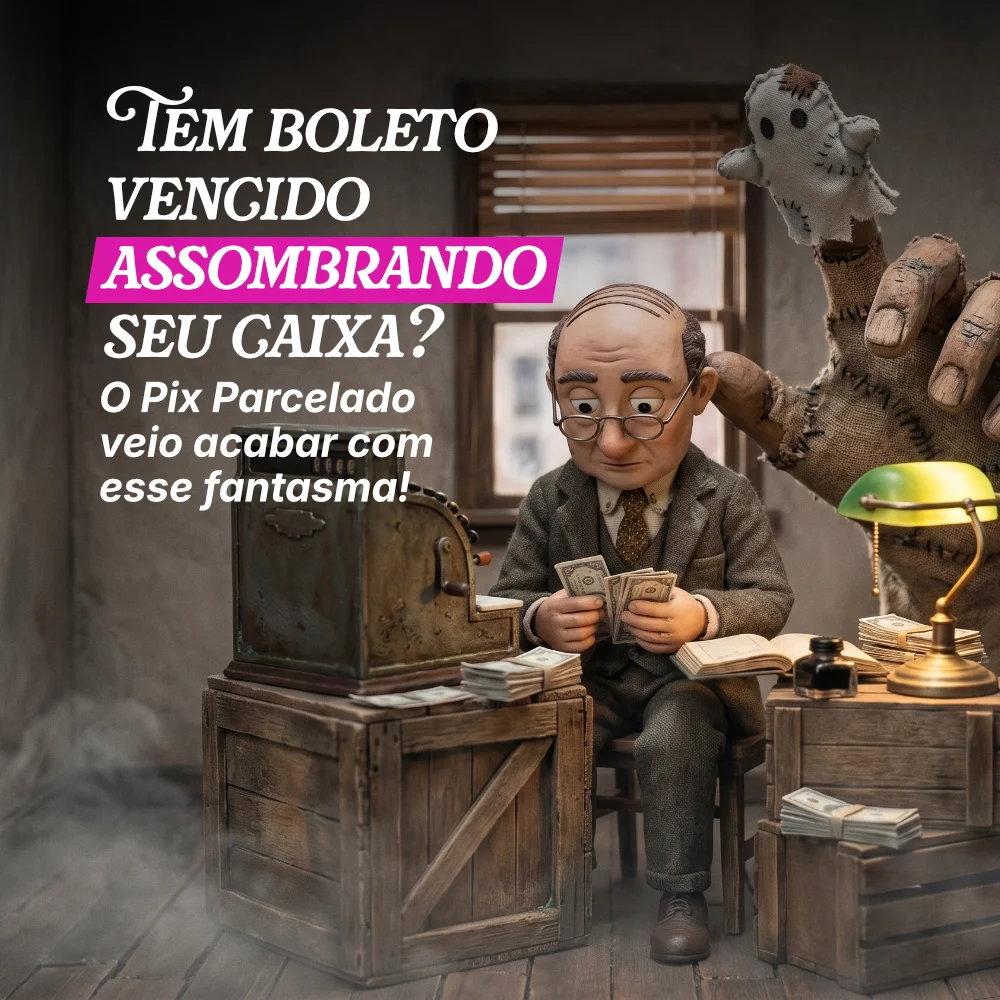 Acempre haunted cash register claymation ad